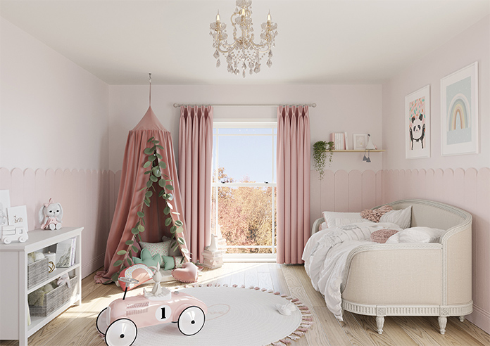 Oslo, Candy Floss - Made to Measure Curtains - Image 13